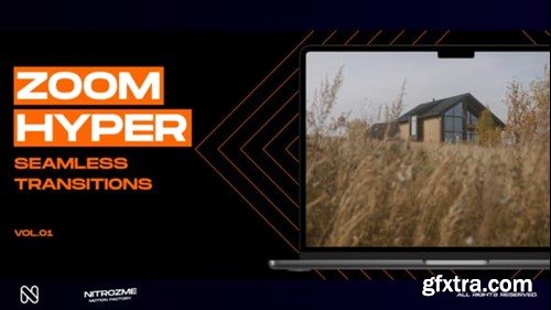 Videohive Zoom Hyper Transitions Vol. 01 49305135