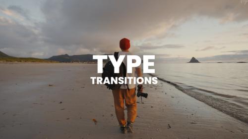 Videohive - Type Transitions - 49204974