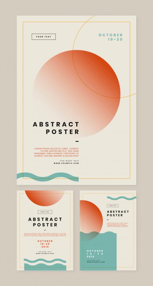 Adobe Stock - Abstract Design Flyer - 263953305
