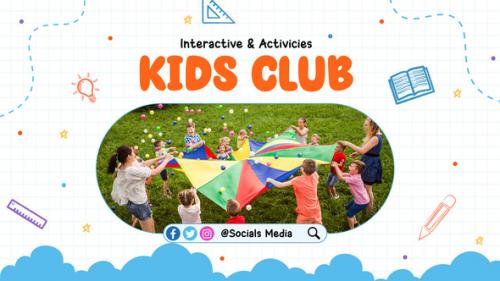 Videohive - Kids Club Slide Promo MOGRT - 49225496