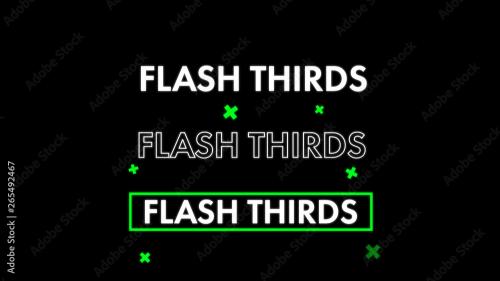 Adobe Stock - Flash Lower Thirds - 265492467