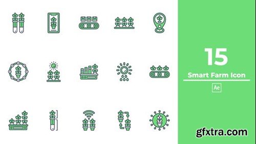 Videohive Smart Farm Icon After Effects 49283517
