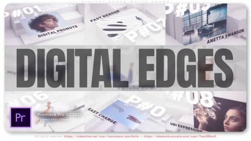 Videohive - Digital Edges White Promo - 49002142