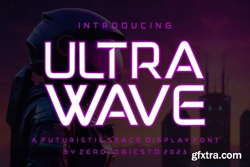 Ultrawave Futuristic Font 8QSSB4A
