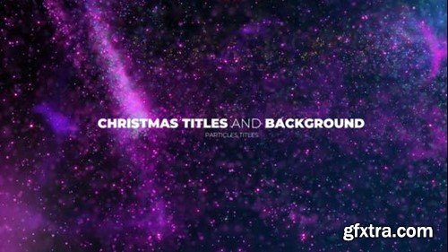 Videohive Colorful Christmas Opener with Particles 49285223
