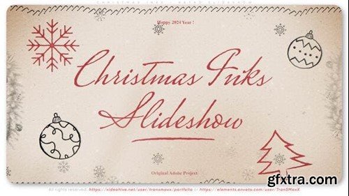 Videohive Christmas Inks - Retro Slideshow 49317779