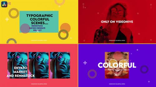 Videohive - Typographic Colorful Intro - 49088936