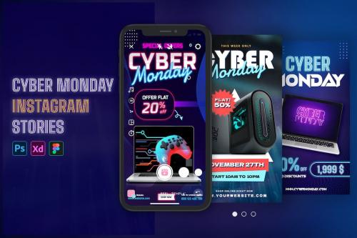Cyber Monday Instagram & Facebook Story