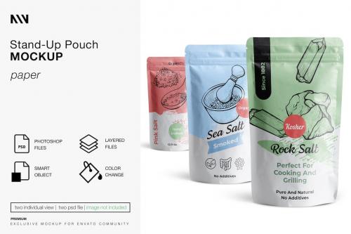 Stand-Up Pouch Mockup