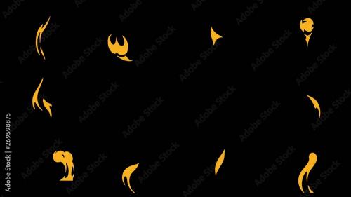 Adobe Stock - Fire Flames Pack 5 - 269598875