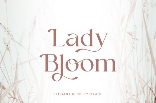 Lady Bloom Serif Font