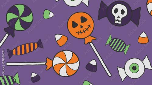 Adobe Stock - Halloween Candy Transition - 271309074