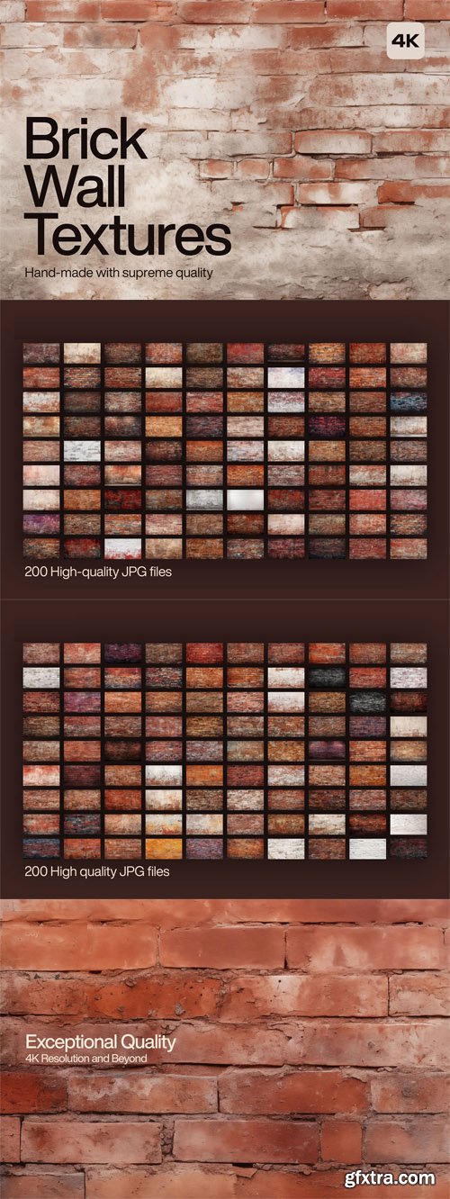 Brick Wall Textures Pack