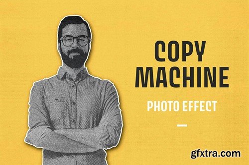 Copy Machine Photo Effect UZ63V3X
