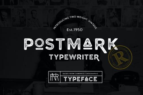 Postmark Typewriter.