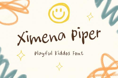 Ximena Piper - Playful Kiddos Font