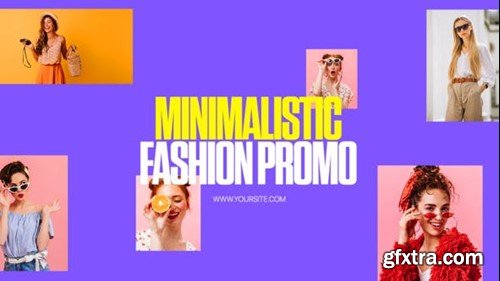 Videohive Minimalistic Colorful Fashion Promo 49330326
