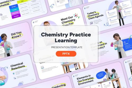 Chemistry Practice Learning - Powerpoint Templates