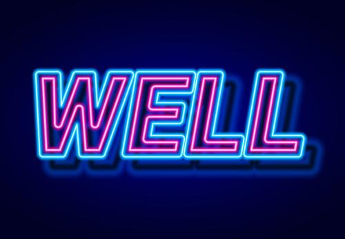 Adobe Stock - Glowing Double Neon Text Effect - 277602665