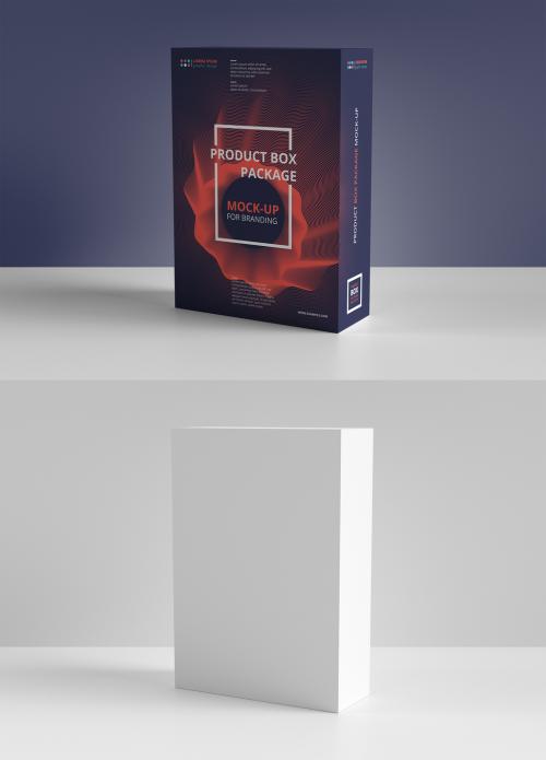 Adobe Stock - Rectangular Product Box Mockup - 277917952