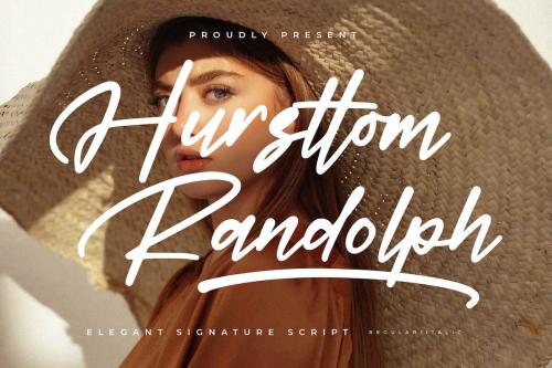 Hursttom Randolph Elegant Signature Script