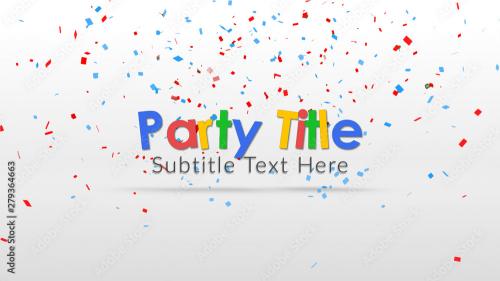 Adobe Stock - Party Title - 279364663