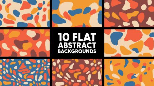 ArtList - Flat Abstract Backgrounds - 126777