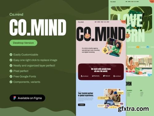 Co.mind Agency - Creative Design & Digital Marketing Ui8.net