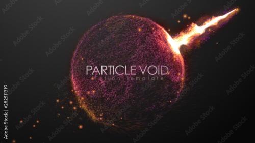 Adobe Stock - Particle Void Title - 282511319