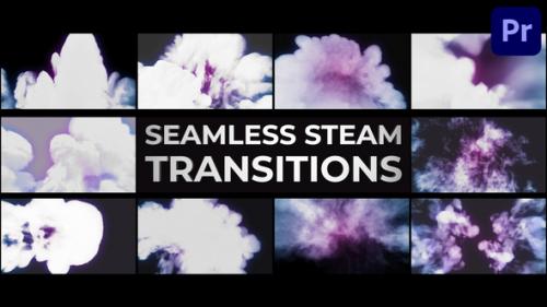 Videohive - Seamless Steam Transitions for Premiere Pro - 49223984