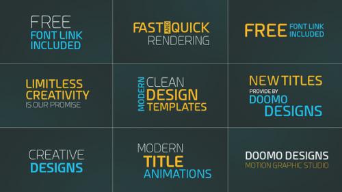 Videohive - Simple Title Pack Premiere Pro - 49268613