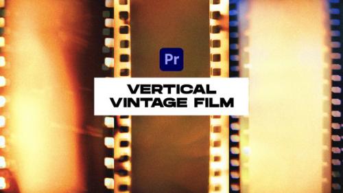 Videohive - Vertical Vintage Film Transitions | TikTok, Shorts, Reels - 49269962