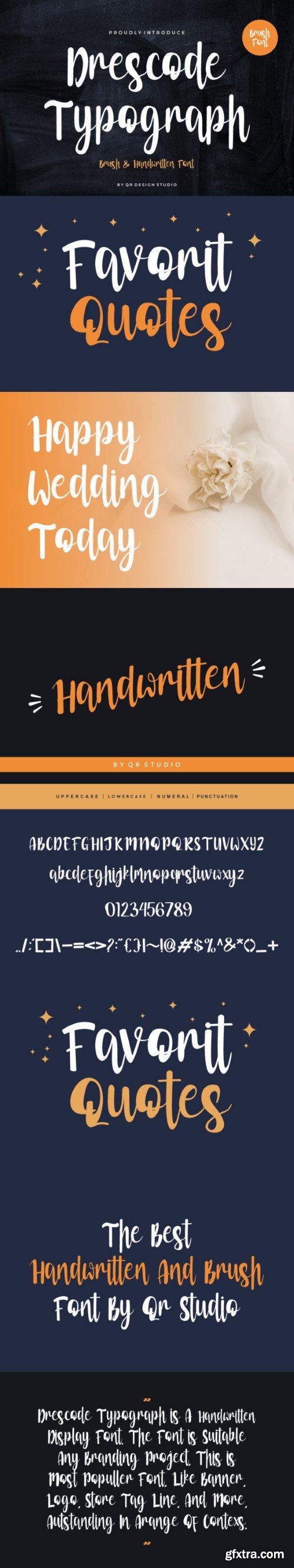 Drescode Typograph Font
