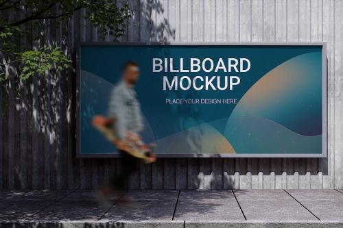 Billboard Mockup Photoshop Template