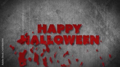 Adobe Stock - Bloody Halloween Titles - 287846396