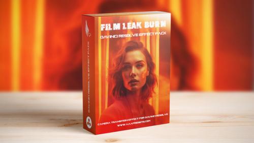 Videohive - Film Burns Transitions & FX Pack for DaVinci Resolve - 49305294