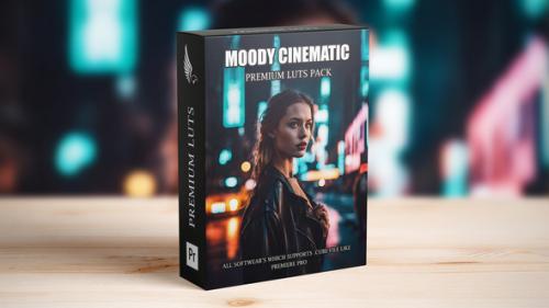 Videohive - Cinematic Dark and Moody Brown Street Landscape LUTs - 49344644