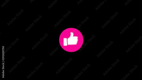 Adobe Stock - Pink Like Button - 292029750
