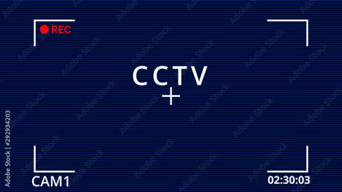 Adobe Stock - CCTV Overlay - 292934203