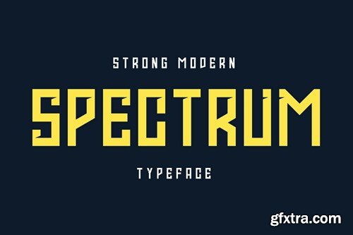 Spectrum Strong Font 9ZCYYBC