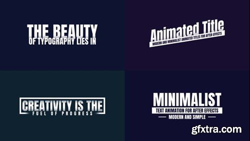 Videohive Text Animation 49443453