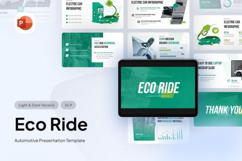 Eco Ride Automotive PowerPoint Template