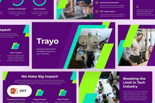 Trayo - Business Power Point Template