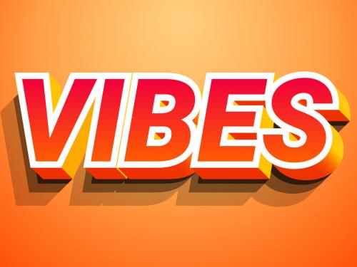 Adobe Stock - Warm 3D Text Effect with Orange Background - 294446060
