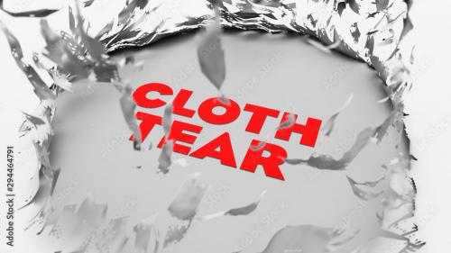 Adobe Stock - Cloth Tear Titles - 294464791