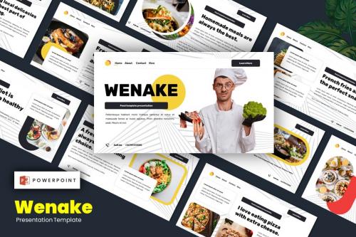 Wenake - Food & Beverages Powerpoint Template