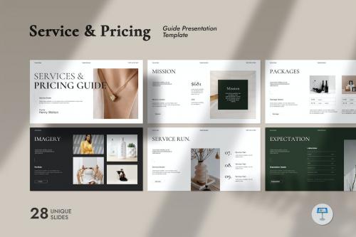 Service & Pricing Guide Keynote