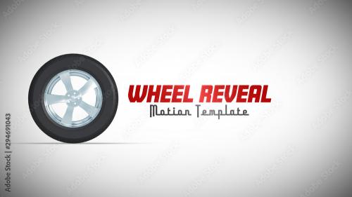 Adobe Stock - Wheel Reveal Title - 294691043