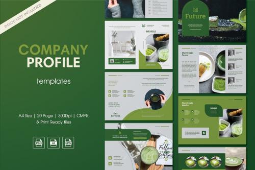 Company Profile Template 9X45W5B