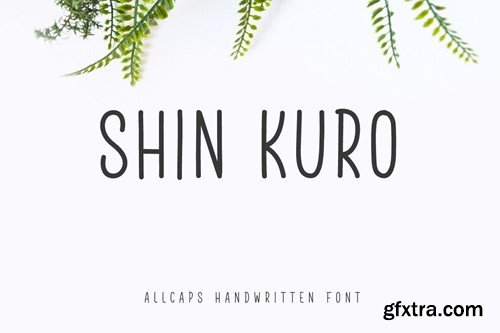 Shin Kuro - Condensed Thin Handwritten Font 6FQP4ET